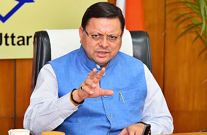 CM Pushkar Singh Dhami