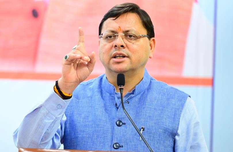CM Pushkar Singh Dhami