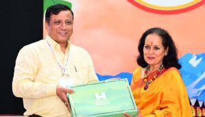 IAS Banshidhar Tiwari and Himani Shivpuri