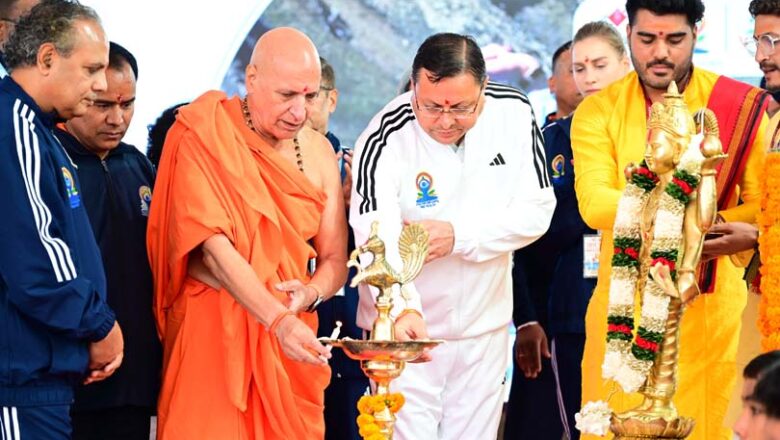 मुख्यमंत्री ने भराड़ीसैंण से दिया ”हर घर योग, हर जन निरोग” का संदेश