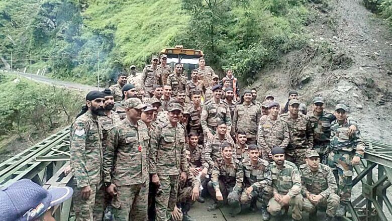 BRO ने तीन दिन में वैली ब्रिज तैयार, गंगोत्री मार्ग पर राहत कार्यों में आएगी रफ्तार