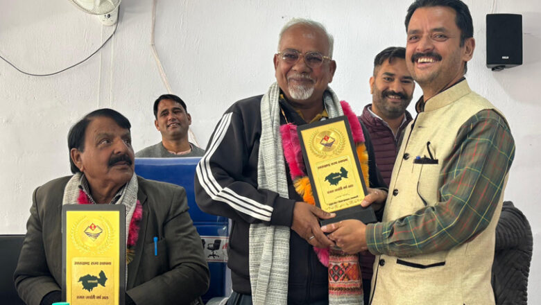 स्थापना दिवस की 25 वीं वर्षगांठ पर आंदोलनकारी सम्मानित