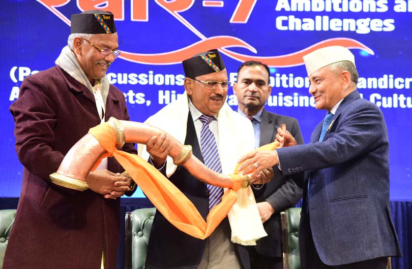 NSA Ajeet Doval Trivendra Singh Rawat & CDS Gen Anil Chauhan