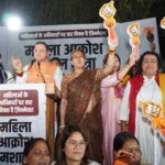 देहरादून में सीएम पुष्कर सिंह धामी के नेतृत्व में महिला आक्रोश मशाल यात्रा, हजारों महिलाओं की भागीदारी