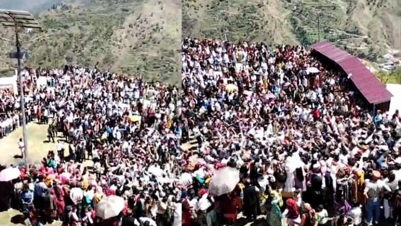 विस्सू मेले में झलकी जौनसार-बावर की समृद्ध परंपरा, शेडकुड़िया महाराज के दरबार में उमड़ा जनसैलाब