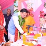 नगाण गांव में श्रीमद्भागवत कथा में पहुंचे मुख्यमंत्री पुष्कर सिंह धामी, प्रदेश की सुख-समृद्धि की कामना