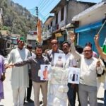 भाजपा सरकार की नीतियों के खिलाफ पुरोला में कांग्रेस का जोरदार प्रदर्शन, पुतला दहन कर जताया आक्रोश