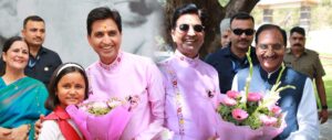 Dr Kumar Vishwash with Dr Nishank