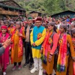 मोरी के पुजेली गांव में ध्याणटूड़ी मैती मिलन कार्यक्रम, लोक संस्कृति और एकता का भव्य उत्सव