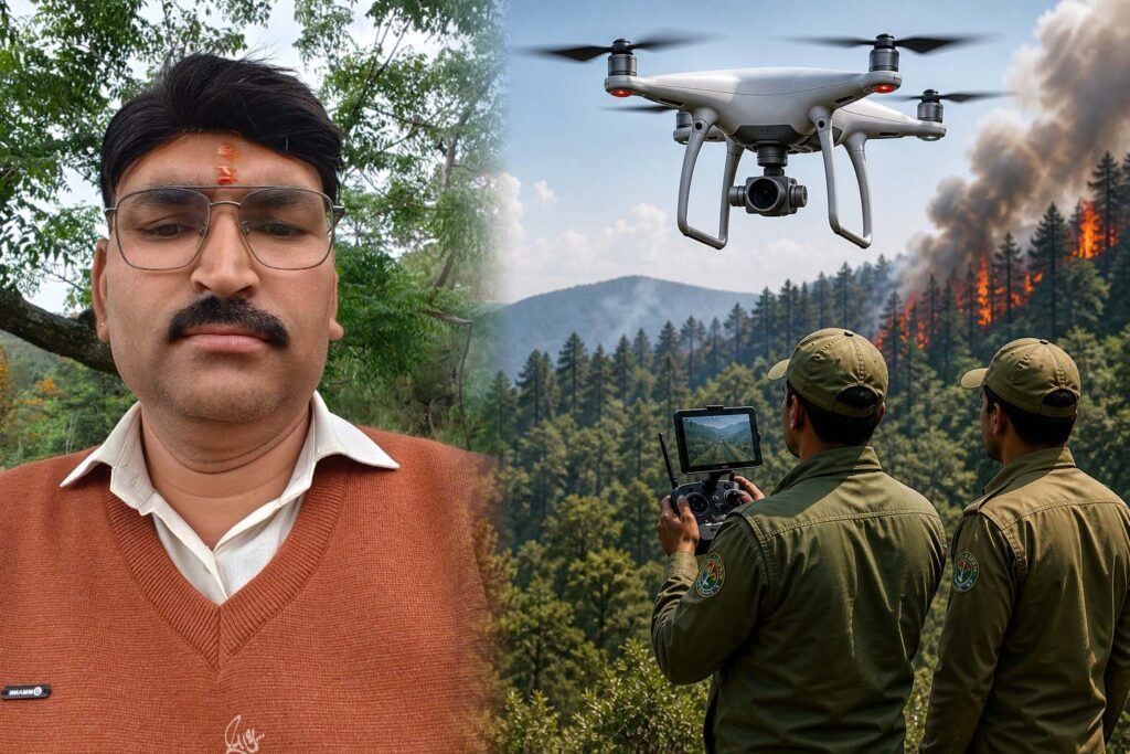 अपर यमुना वन प्रभाग में ड्रोन से होगी निगरानी, वनाग्नि पर कड़ा एक्शन