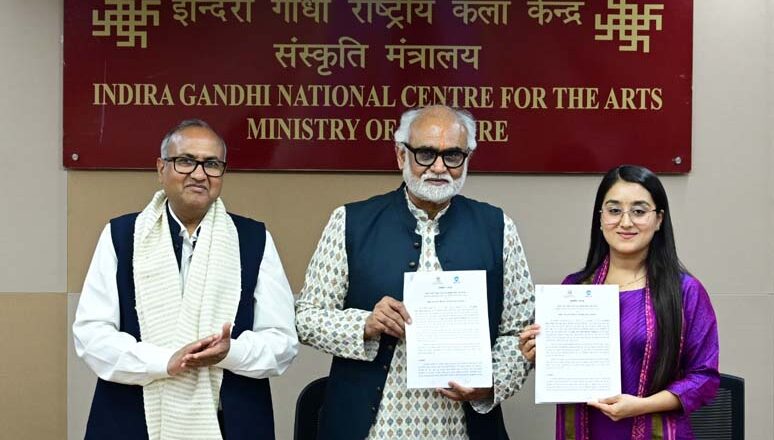 हिमालयी संस्कृति के संरक्षण हेतु लेखक गाँव और IGNCA ने किया समझौता