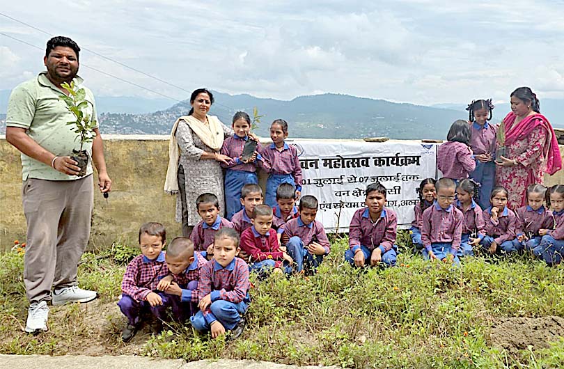 Plantation In Almora